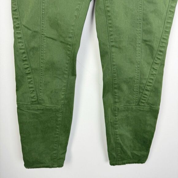 BY ANTHROPOLOGIE | Green Jefferson Utility Skinny Ankle Pants Women’s Size 29/8 - Picture 7 of 12
